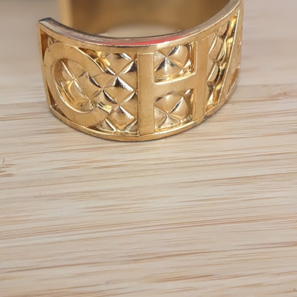 Gold Cuff Bracelet - Picture 2 of 11